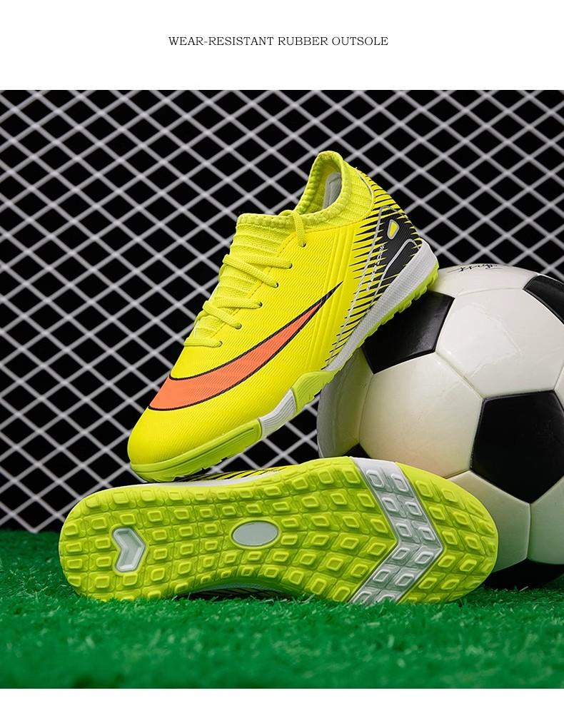 Summer New Arrivals Hot-selling Training Soccer Shoes Unisex Lightweight and Breathable Professional Training Footwear