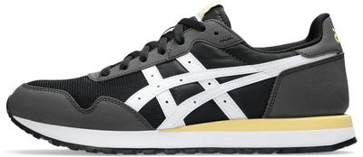 Baskets Tiger Runner II en cuir synthétique noir