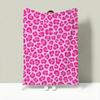 Pinkleopard Throw Lightweight 240G Flannel Blanket Soft Skin-Friendly For Summer Cooling