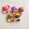 1PC Cute Cartoon Silicone Straw Cover For Stanley 10mm Thermal Coffee Cup Dust Cap Plug 40oz Large Caliber Water Cup Accessories