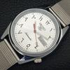 REFURBISHED VINTAGE SEIKO 5 AUTO 6309A JAPAN MENS ARABIC SILVER WATCH a175402-2