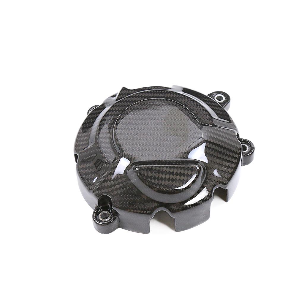 Kawasaki ZX4RR Motorcycle Carbon Fiber Engine Cover with Anti-scald Protection