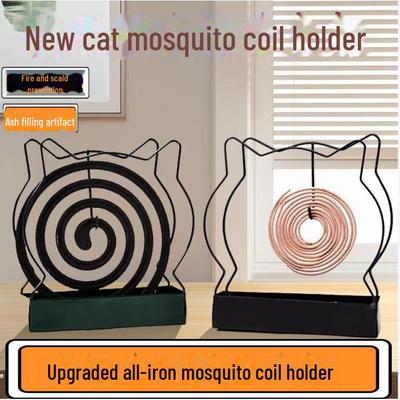 KT Anti-Scalding Creative Iron Mosquito Coil Holder - Nordic Style