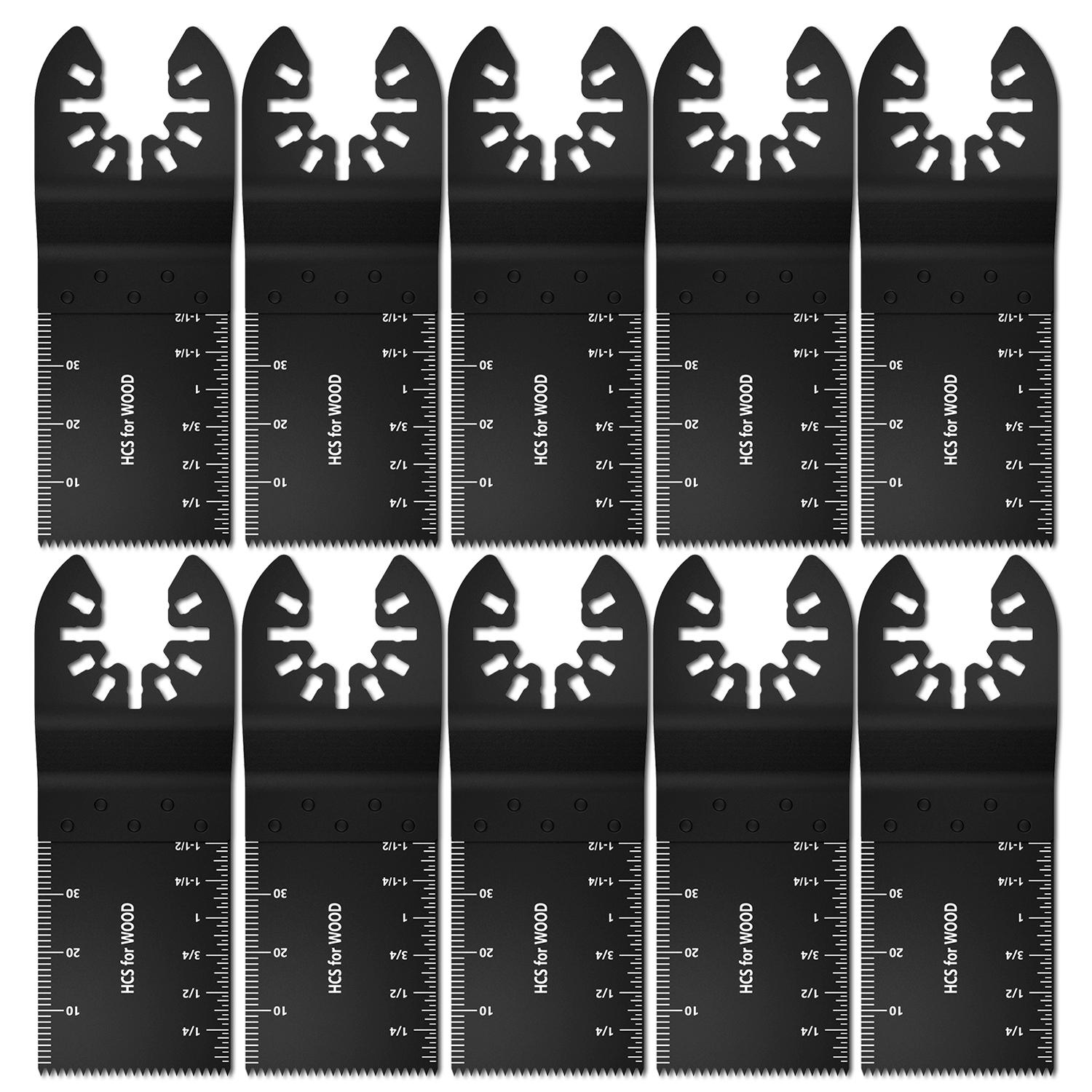 

20/28Pcs Oscillating Saw Blade Set Universal Carbon Steel Oscillating Multitool Blade For Renovator Woodworking DIY Power Tool