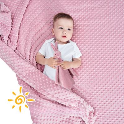 Baby Swaddle Blanket Double Layer Spring and Autumn Comforting Doudou Blanket
