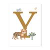 Jungle Animals Canvas Poster Lion Zebra Elephant Canvas Print Painting Decor Kids Bedroom Wall Art Print Pictures Nursery Decor