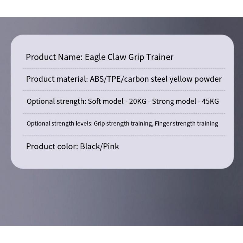 1PC Finger Grip Eagle Claw Finger Power Ball Hand Exercise Unzip Press Exercise Grip Ball Fitness Spring