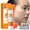 Gel Esfoliante Peeling Arancia Scrub Viso Idratante Nutriente Riparatore Punti Neri Detergente Viso Cosmetici Coreani