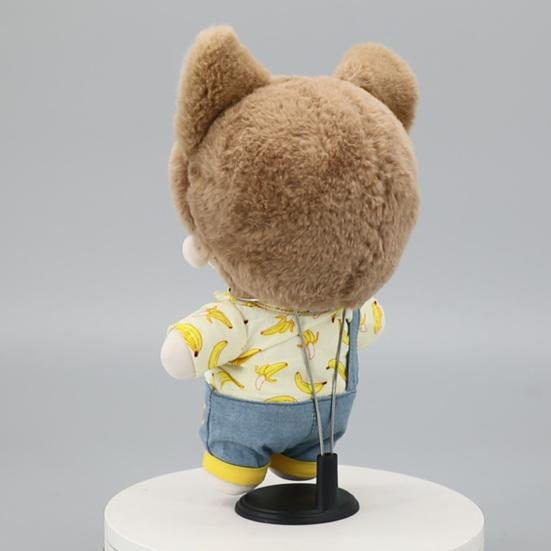 Doll Display Stand Expandable Wire 4-8 Inches Dolls Holder Heavy Duty Universal Action Figure Display Rack Doll Accessories