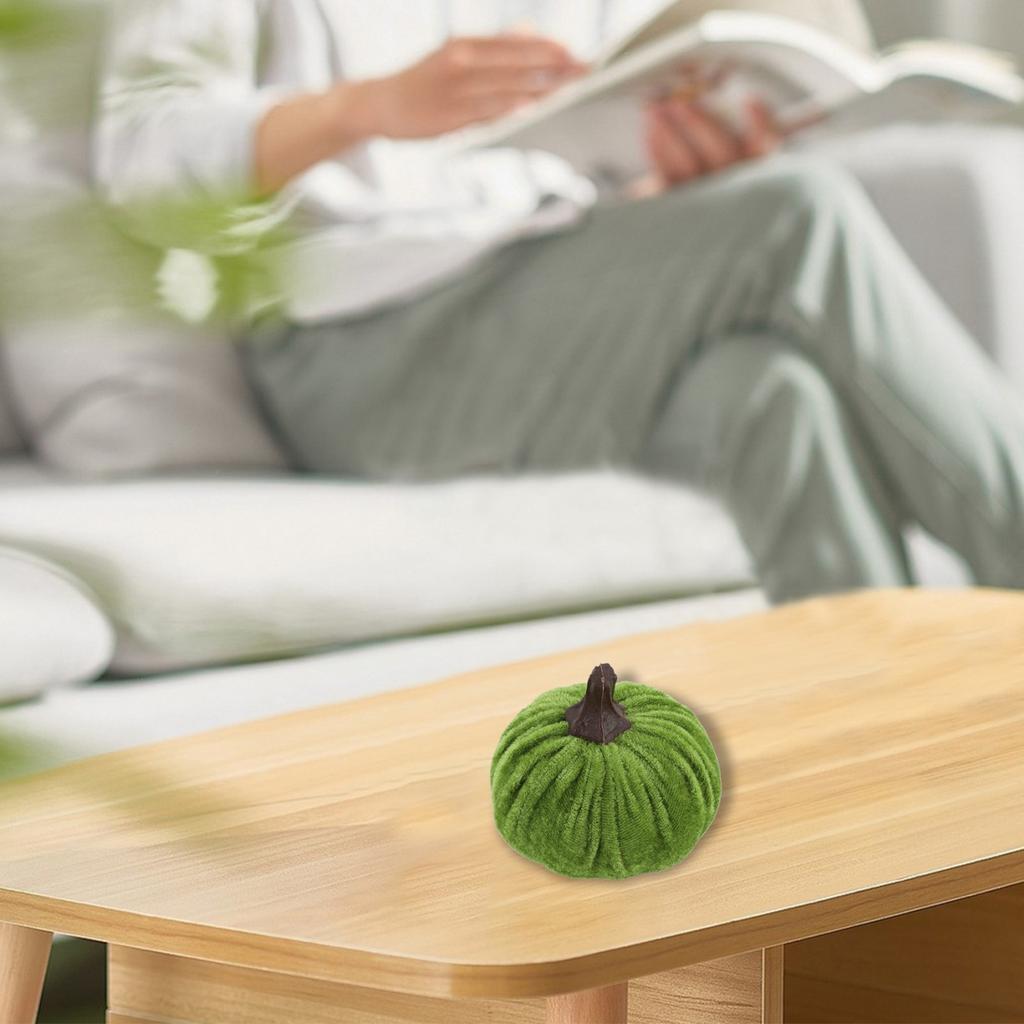 Decorative Velvet Pumpkins Create a Cozy Autumn Vibe for Your Home or Event