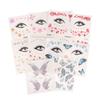 Fairy Butterfly Wings Tattoo Sticker Waterproof Eyes Face Hand Body Art Makeup