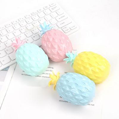 Pineapple Design Stretchable Squeeze Sensory Toy Portable Relaxing D Ecompression Fidget Playthings Funny Emotional Calm Toy