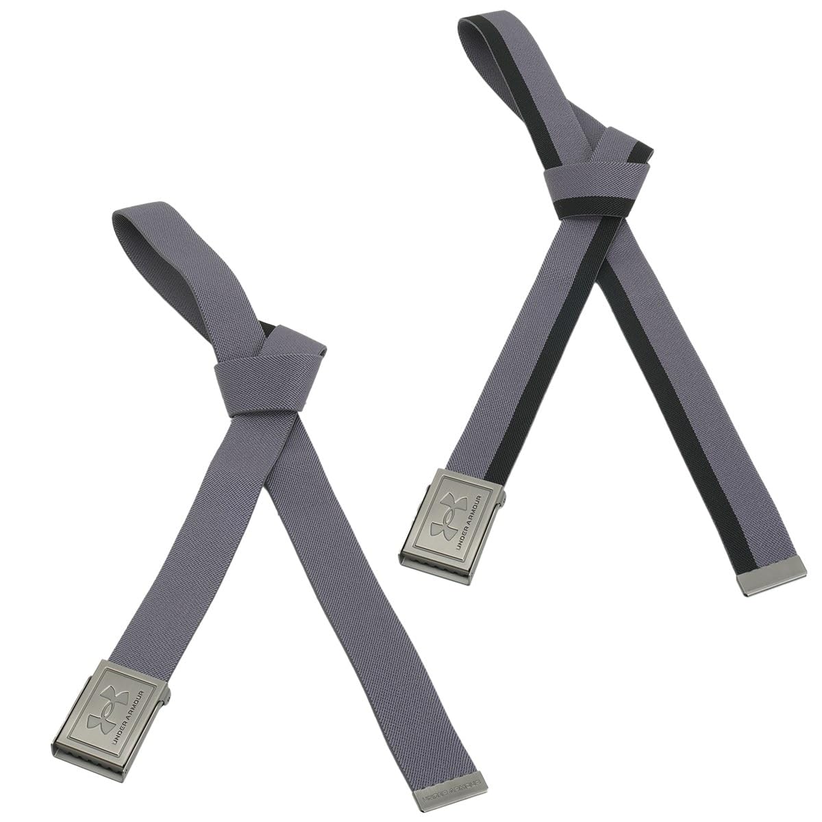 

Пояс из эластичной стропы UA ONESIZE [Under Armor] Castlerock/Черный/Черный