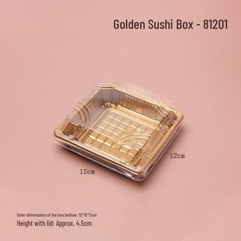 Saikeyou Disposable Square Commercial Takeout Containers 200 Pcs