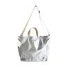 PEANUTS Snoopy Tote Bag Shoulder Daily Shoulder Rain SOLEIL SILVER [Water-Repellent Tote] 2-Way Bag, Use, Compact, Bag, Travel, Protection,