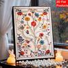 DIY Flowers Pearl Diamond Art Kits Without Frame 30x40cm Gem Art Diamond Painting Kits for Adults/Beginners Gift Idea Home Wall Decor