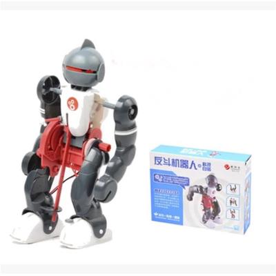 14 in 1 DIY wissenschaftlicher Experimentalroboter Taumelroboter Montagespielzeug Pädagogische DIY Robotik-Kits DIY elektronischer Roboter