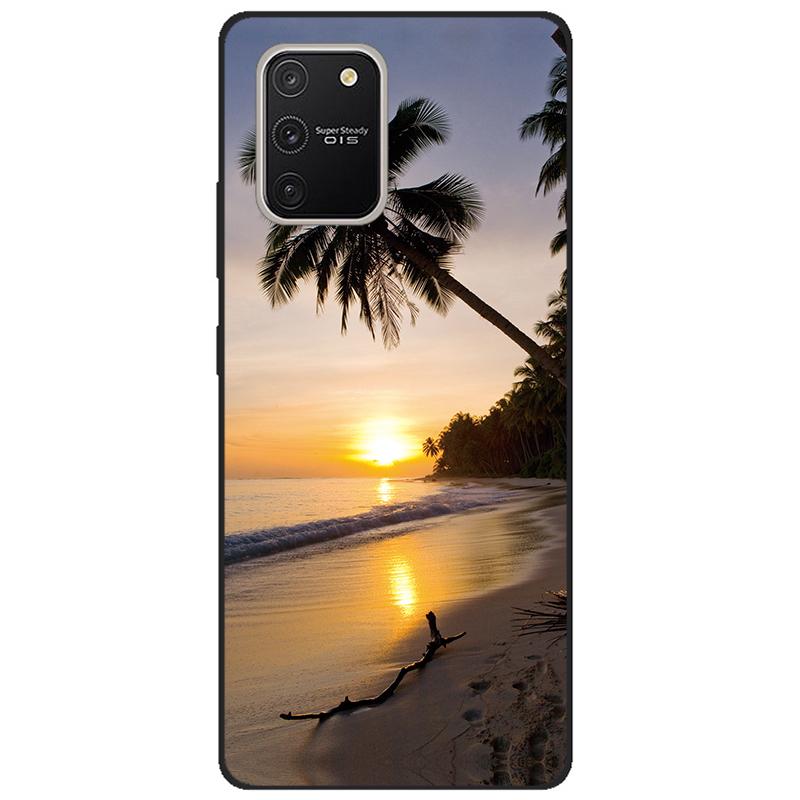 For Samsung Galaxy S10 Lite Case G770F Silicone Black Soft Back Cover for Samsung S10 Lite Case 2020 TPU S10Lite Cover S 10 Lite