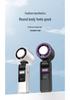 K801 Ice Cooling Handheld Fan: 100-Speed, Bladeless, Semiconductor Spray, Wearable Around Neck
