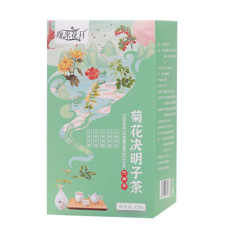 Chrysanthemum Cassia Seed Tea Triangle Bag, Herbal Tea Bag To Make Tea