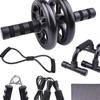 Ab Exercise Bike, 2 Push-up Bars, Jump Rope, Hand Gripper, Resistance Band, Knee Mat, Training