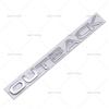 Suitable for Subaru OUTBACK modified trunk metal badge car sticker emblem