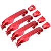 4 Pieces Door Handle with Keyhole Properly Fitting Exterior Aftermarket for Car Repair