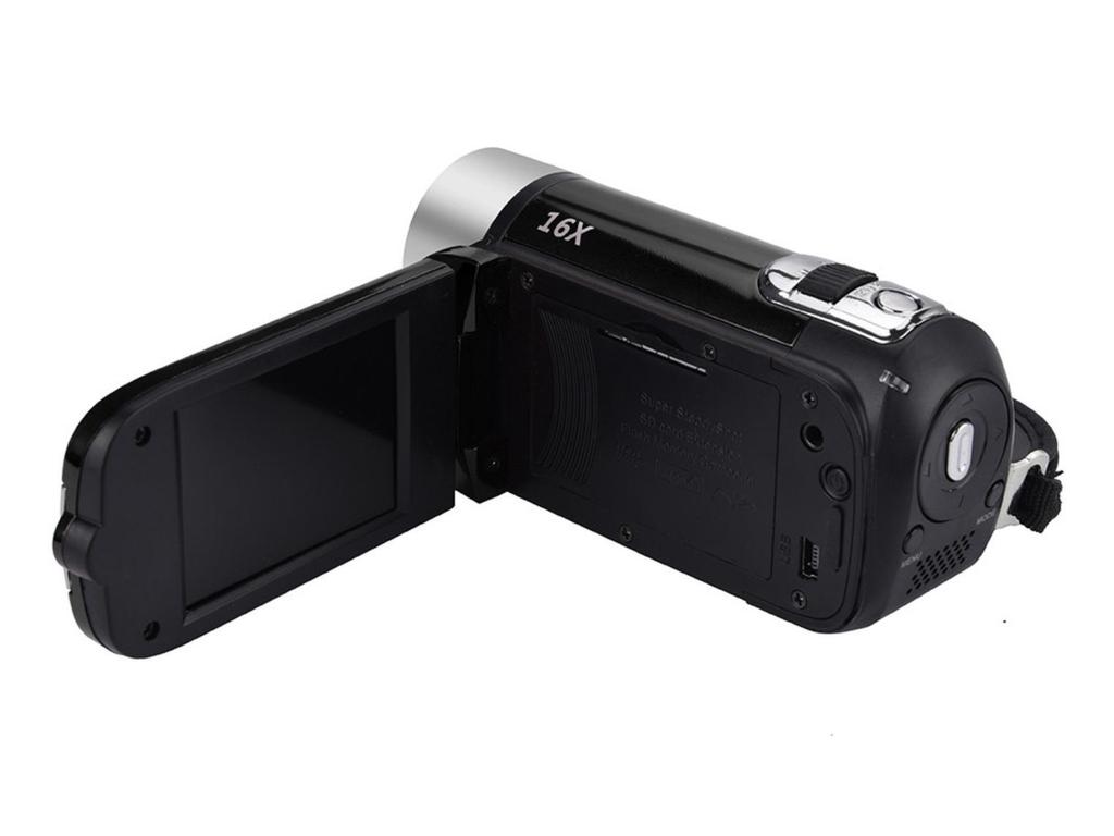 Bi-Lingual E-commerce 1080P Digital Camera for Students - 16MP HD D90