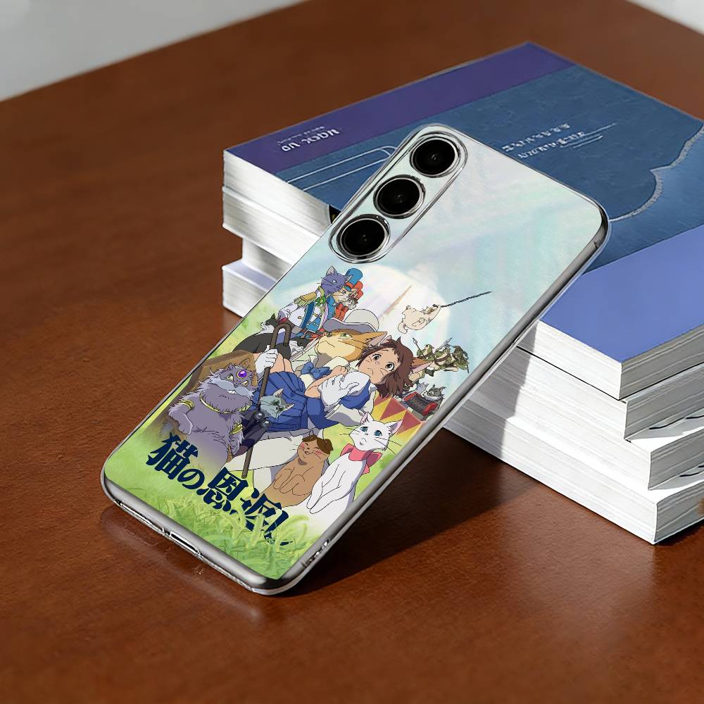 Amine The Cat Returns Phone Case Transparent Silicone Soft For SamsungA10,12,20,21S,30,31,40,50,51,52,70,71 Samsung a12