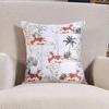 KOKO MAISON INC Happy Cow Polystain Cushion Cover | Flap Closure | Digital Printed