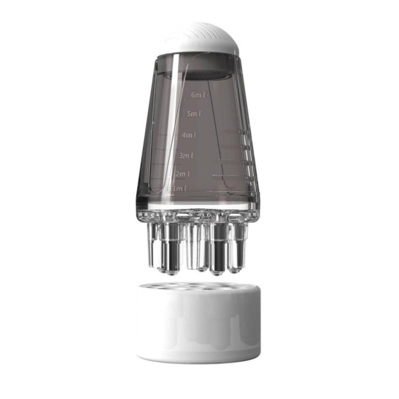 Scalp Applicator Head SPA Massager Roller Ball Brush Hair Growth Essential Oil Medicine Liquid Applicator Massage Comb Portable