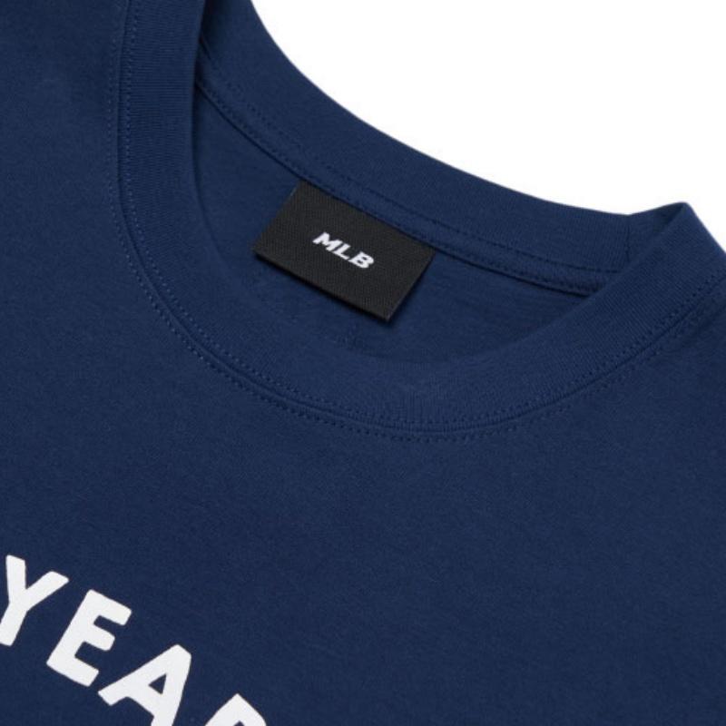 New MLB T Shirts Unisex Blue 3ATSC2021-50NYL