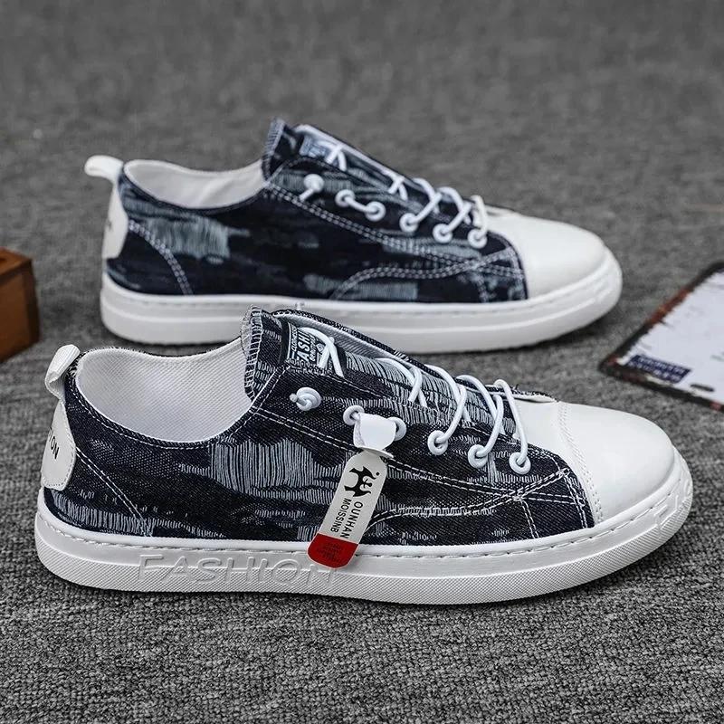 

Мода Мода Синие парусиновые кроссовки Мужские джинсы с защитой от запаха Мужские кроссовки Мужские джинсовые мокасины Кроссовки Студенческие кроссовки для мальчиков CN 43