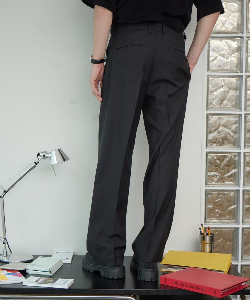 Ahidu Tailored Air Summer Adjust Slacks_Black
