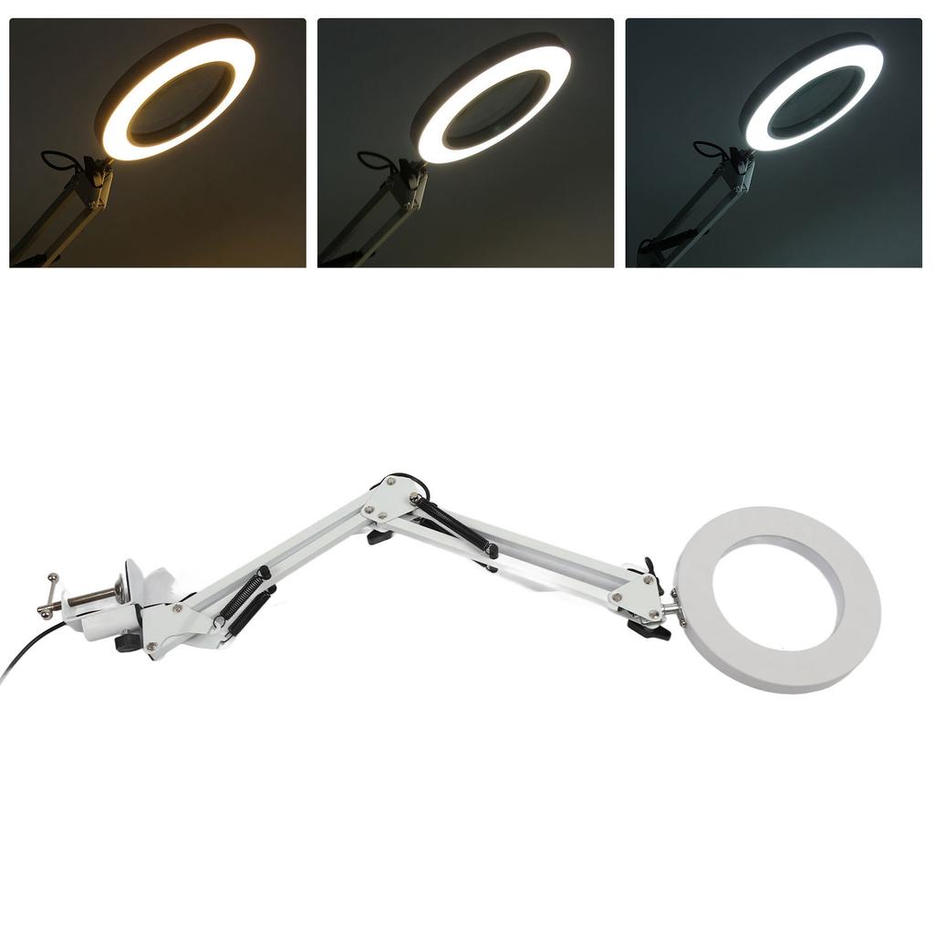 USB Clip Lamp Adjustable Brightness LED Nail Art Tattoo Table Desk Clamp Light Lamp