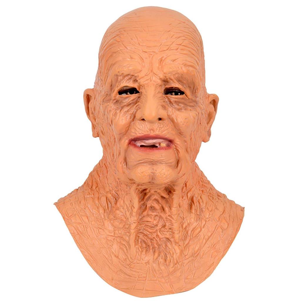 Kind old man latex mask