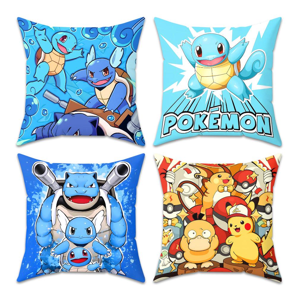 BKMPokemons Cushion Covers for Living Room Cushions Interior Decoration Home Decor Items Pillow Cases Decorative Pillows Sofa