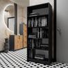 Chest Of Drawers 2D Grafit-Wotan Two-Door Cabinet Anthracite Rob