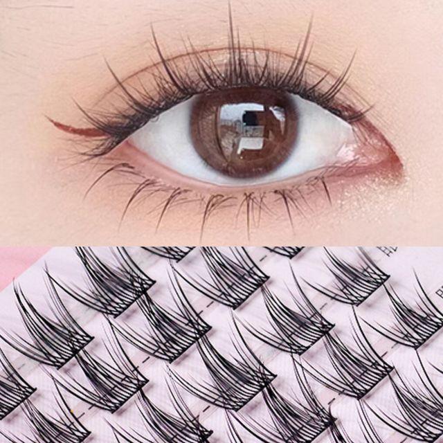 Могугу - Накладные ресницы Without Tweezers & Glue - Black - One Size