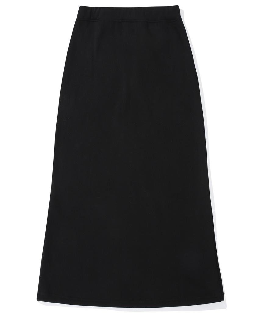 Columbia University 1754 Crown Fleece Long Skirt Black