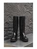 Men's Mid-High Waterproof Rain Boots - Non-Slip Rubber Shoes for Outdoor, Kitchen, or Construction Use