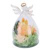 Preserved Rose Glass Figurine Multifunctional LED Light Preserved Flowers Decor for Anniversary Birthday