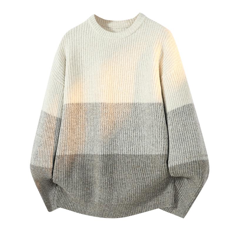 Autumn And Winter Sweaters For Men's Couples, Loose And Casual Men's Knitted Sweaters, Men's Long Sleeved Knitted Sweaters