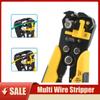 Crimper Cable Cutter Adjustable Automatic Wire Stripper Multifunctional Stripping Crimping Pliers Terminal Hand Tool