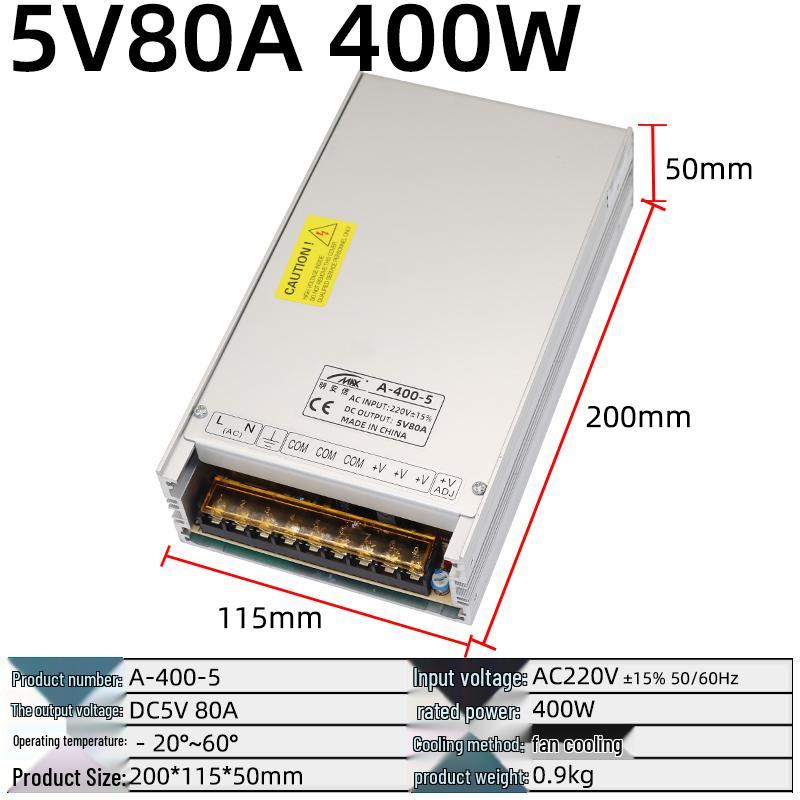 220V To 5V Power Supply Transformer for LED Display, 40A-80A (A-200W-5)