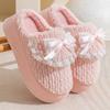 Cartoon Cute and Interesting Women Slippers Warm Thickening Lightweight Bedroom Winter Cotton Shoes Women Toe Wrap Cotton Shoes