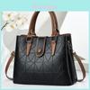 Retro Diamond Pattern Pu Shoulder Bag With Zipper Closure For Office Use