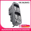 8638452 For Volvo V70 S70 XC70 1998 1999 2000 Front Left Electric Power Window Control Master Switch Button Car 9472276