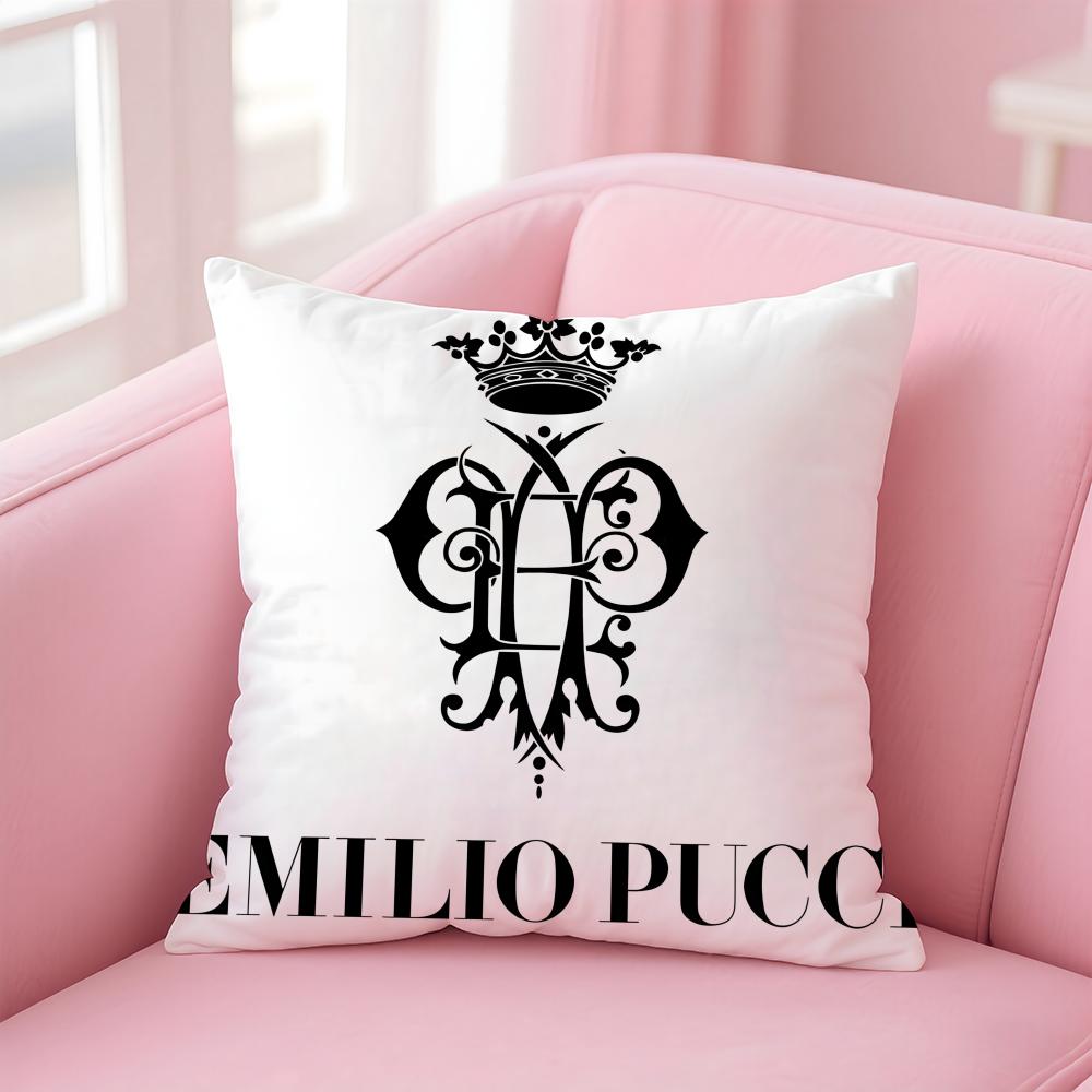 Brand E-Emilio Pucci Srls Cushion Cover Comfortable Reversible Pillow Cover Ideal For Car Sofa Bedroom & Beyond
