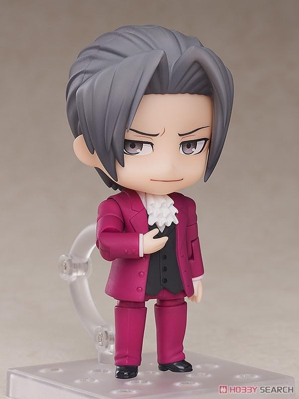 Nendoroid Ace Attorney Mitsurugi Reiji Plastic Painted Fully Articulated Figure Non-scale